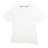 PUMA Womens T-Shirt White UK 10