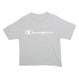 CHAMPION Authentic Womens T-Shirt Grey S