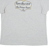 REEBOK South Florida Womens T-Shirt Grey USA L