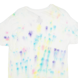COMFORT SOFT Womens Tie Dye T-Shirt White M