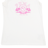 PUMA Womens Vest White Sleeveless M