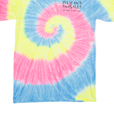 PORT AND COMPANY Mens Tie Dye T-Shirt Blue S