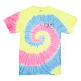 PORT AND COMPANY Mens Tie Dye T-Shirt Blue S