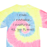 PORT AND COMPANY Mens Tie Dye T-Shirt Blue S