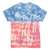 GILDAN Mens Tie Dye T-Shirt Blue S