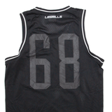 REEBOK Mens Vest Black Sleeveless XS