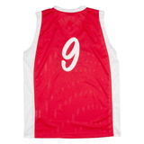 CHAMPION Basket Melzo Mens Jersey Red 90s V-Neck L