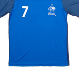 WORLD SPORT France Mens T-Shirt Blue L
