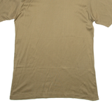 TEXTILES Mens T-Shirt Brown S