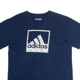ADIDAS Mens T-Shirt Blue M