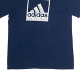ADIDAS Mens T-Shirt Blue M