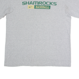 NIKE Shamrocks Baseball Mens T-Shirt Grey USA L