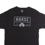 CHAMPION Norse Northern Kentucky Mens T-Shirt Black USA L
