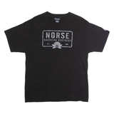 CHAMPION Norse Northern Kentucky Mens T-Shirt Black USA L