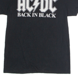 ACDC Back In Black Mens Band T-Shirt Black M