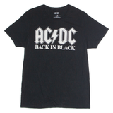 ACDC Back In Black Mens Band T-Shirt Black M