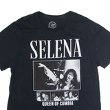 SELENA Mens Band T-Shirt Black L