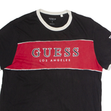 GUESS Mens T-Shirt Black L