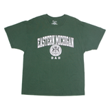CHAMPION Eastern Michigan Mens T-Shirt Green USA XL