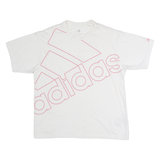 ADIDAS Womens T-Shirt White S