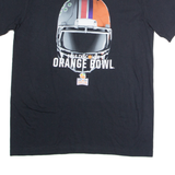 NIKE Orange Bowl Buckeyes Tigers Mens T-Shirt Black USA L
