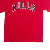 NBA Chicago Bulls Mens T-Shirt Red USA L