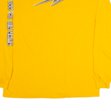 Toledo Rockets Mens T-Shirt Yellow Long Sleeve USA M