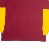 CHAMPS Trojans Mens T-Shirt Maroon Long Sleeve USA XL