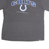 NFL Colts Mens T-Shirt Grey USA L