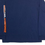 NFL Denver Broncos Mens T-Shirt Blue Long Sleeve USA L