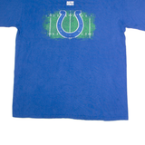 NFL Colts Mens T-Shirt Blue USA L