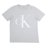 CALVIN KLEIN Mens T-Shirt Grey M