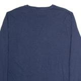 CALVIN KLEIN JEANS Mens T-Shirt Blue Long Sleeve L