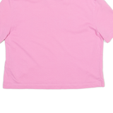 CALVIN KLEIN JEANS Cropped Womens T-Shirt Pink XS