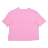 CALVIN KLEIN JEANS Cropped Womens T-Shirt Pink XS