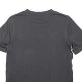 REEBOK Womens T-Shirt Black Crew Neck UK 12