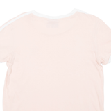 ADIDAS Womens T-Shirt Pink Crew Neck UK 8