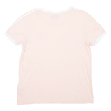 ADIDAS Womens T-Shirt Pink Crew Neck UK 8