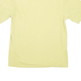 TOMMY HILFIGER Mens T-Shirt Yellow Crew Neck S