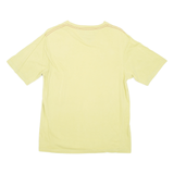 TOMMY HILFIGER Mens T-Shirt Yellow Crew Neck S