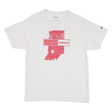 CHAMPION Mens T-Shirt Grey M