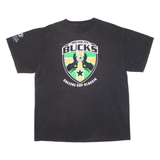 ADIDAS Michigan Bucks College Cup Classic Mens T-Shirt Black USA M