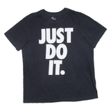 NIKE Mens T-Shirt Black L