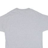 CHAMPION Franklin College Tennis Mens T-Shirt Grey USA XL