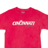 CHAMPION Bearcats Mens T-Shirt Red USA M