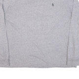 POLO RALPH LAUREN Mens T-Shirt Grey Long Sleeve L