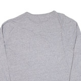 POLO RALPH LAUREN Mens T-Shirt Grey Long Sleeve L