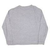 POLO RALPH LAUREN Mens T-Shirt Grey Long Sleeve L