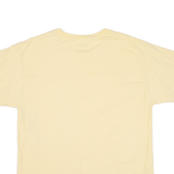CHAMPION Mens T-Shirt Yellow L