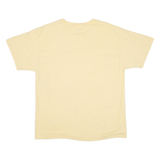 CHAMPION Mens T-Shirt Yellow L